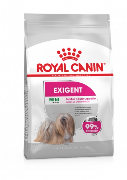 Сухой корм Royal Canin Mini Exigent для привередливых собак мелких пород старше 10 месяцев 1 кг (3182550795128/3182550894029)
Сухой корм Royal Canin Mini Exigent для привередливых собак мелких пород старше 10 месяцев 1 кг (3182550795128/3182550894029)