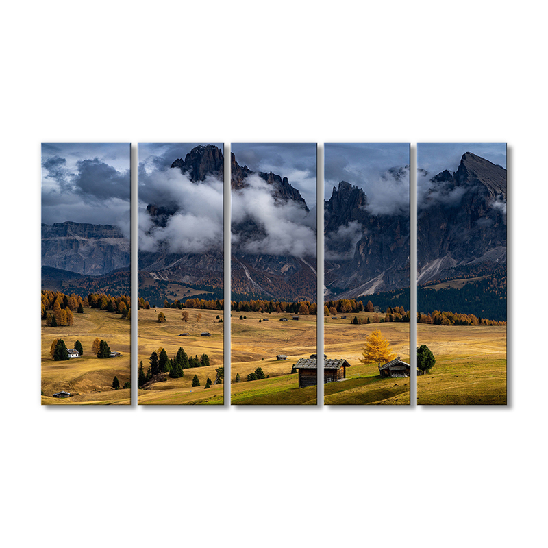 Модульная картина Artel «Горы в облаках» 5 модулей 80x120 см 
Модульная картина Artel «Горы в облаках» 5 модулей 80x120 см