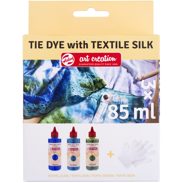 Набор для росписи тканей Talens Art Creations Tie Dye Blue 3х85 мл (403900003)
Набор для росписи тканей Talens Art Creations Tie Dye Blue 3х85 мл (403900003)