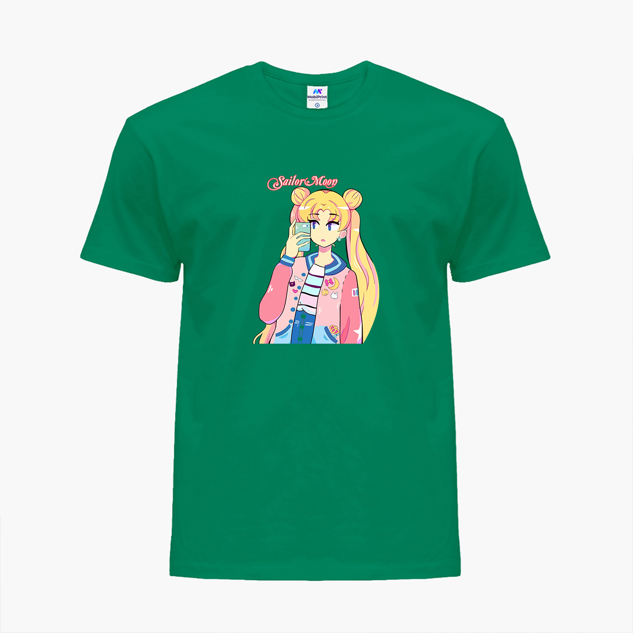 Детская футболка для девочек Сейлор Мун (Sailor Moon) (25186-2924-76) 146-152 см Хлопок Темно-зеленый
Детская футболка для девочек Сейлор Мун (Sailor Moon) (25186-2924-76) 146-152 см Хлопок Темно-зеленый