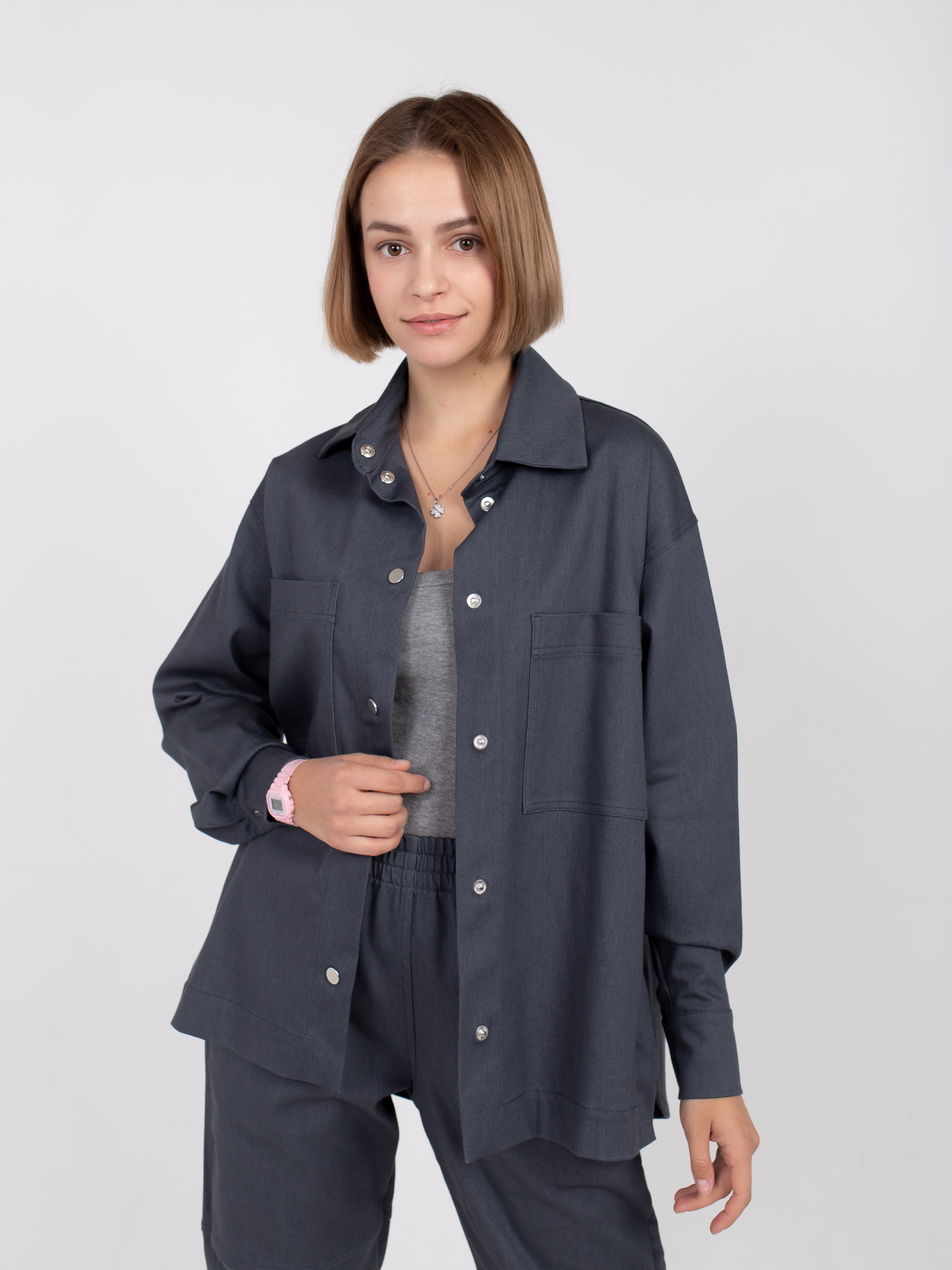 Рубашка джинсовая Feel and Fly Adeline 6012703 Gray, Рубашка джинсовая Feel and Fly Adeline 6012703 S Gray
Рубашка джинсовая Feel and Fly Adeline 6012703 Gray, Рубашка джинсовая Feel and Fly Adeline 6012703 S Gray