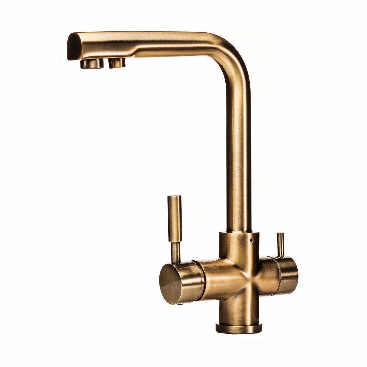 Смеситель для кухни под осмос GLLR-0888-BRONZE LAZER Globus Lux Бронза (000014073)
Смеситель для кухни под осмос GLLR-0888-BRONZE LAZER Globus Lux Бронза (000014073)