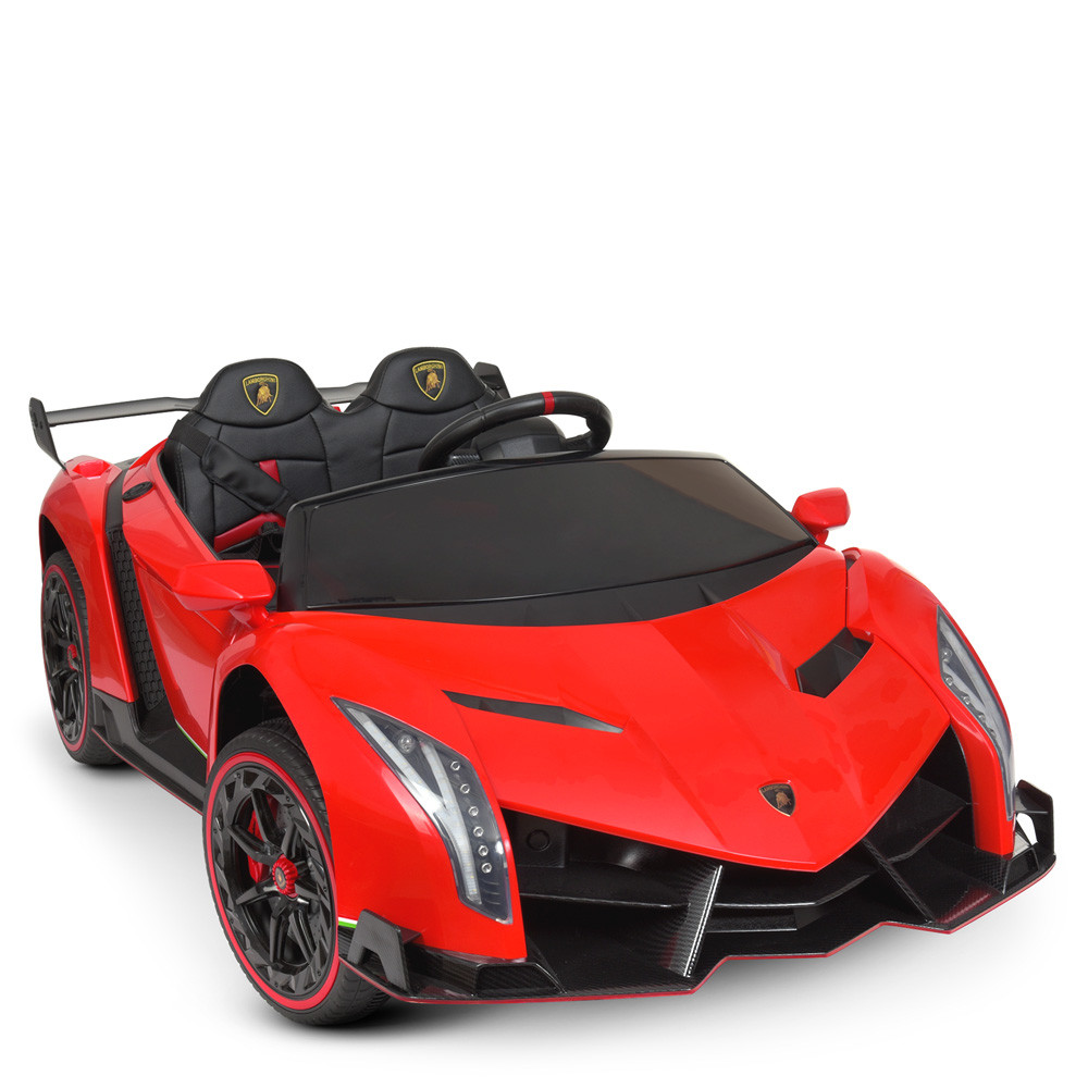 Детский электромобиль двухместный Lamborghini с пультом управления Bambi Красный M4298EBLR-3
Детский электромобиль двухместный Lamborghini с пультом управления Bambi Красный M4298EBLR-3