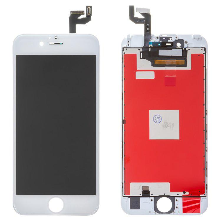 Дисплей для iPhone 6S, білий, із сенсорним екраном, з рамкою, AAA, NCC ESR ColorX
Дисплей для iPhone 6S, білий, із сенсорним екраном, з рамкою, AAA, NCC ESR ColorX