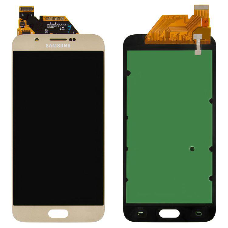 Дисплей для Samsung A800 Dual Galaxy A8, золотистий, із сенсорним екраном, оригінал (переклеєне скло)
Дисплей для Samsung A800 Dual Galaxy A8, золотистий, із сенсорним екраном, оригінал (переклеєне скло)