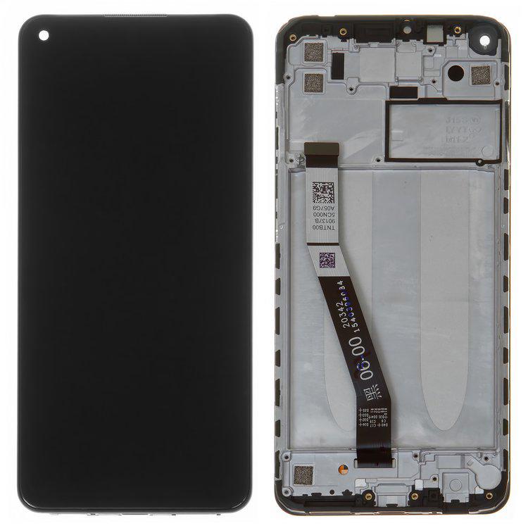 Дисплей для Xiaomi Redmi Note 9, сірий, із сенсорним екраном, з рамкою, Original (PRC), M2003J15SC, M2003J15SG, M2003J15SS
Дисплей для Xiaomi Redmi Note 9, сірий, із сенсорним екраном, з рамкою, Original (PRC), M2003J15SC, M2003J15SG, M2003J15SS