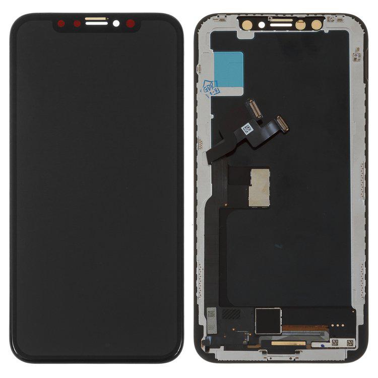Дисплей для iPhone X, чорний, із сенсорним екраном, з рамкою, (TFT), Сopy, AAA, Tianma
Дисплей для iPhone X, чорний, із сенсорним екраном, з рамкою, (TFT), Сopy, AAA, Tianma