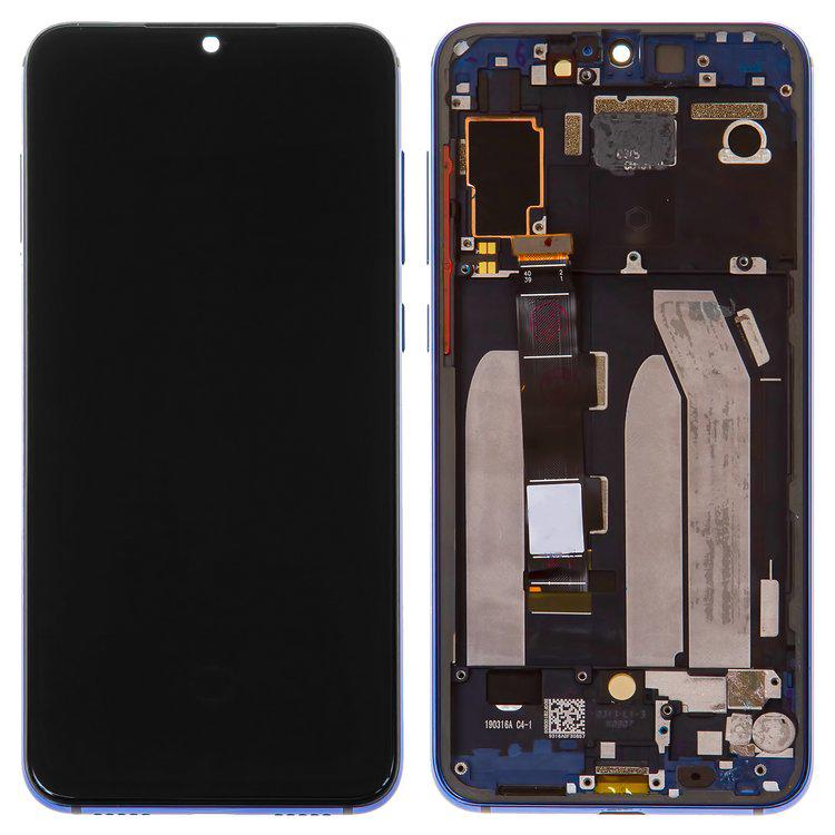 Дисплей для Xiaomi Mi 9 SE, синій, із сенсорним екраном, з рамкою, оригінал (переклеєне скло), M1903F2G
Дисплей для Xiaomi Mi 9 SE, синій, із сенсорним екраном, з рамкою, оригінал (переклеєне скло), M1903F2G