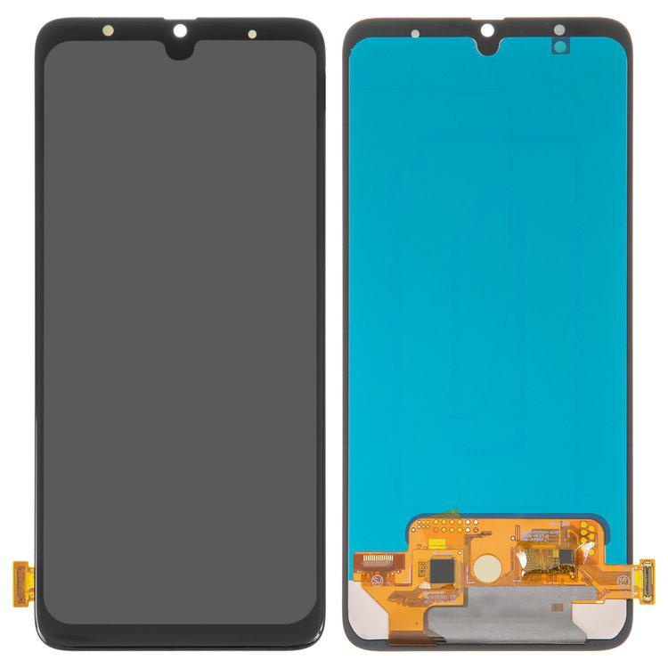Дисплей для Samsung A705 Galaxy A70, чорний, із сенсорним екраном, з широким обідком, (OLED), High Copy
Дисплей для Samsung A705 Galaxy A70, чорний, із сенсорним екраном, з широким обідком, (OLED), High Copy