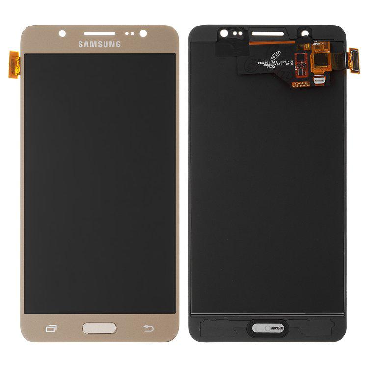Дисплей для Samsung J510 Galaxy J5 (2016), золотистий, із сенсорним екраном, з регулюванням яскравості, (TFT), Best copy, Сopy
Дисплей для Samsung J510 Galaxy J5 (2016), золотистий, із сенсорним екраном, з регулюванням яскравості, (TFT), Best copy, Сopy