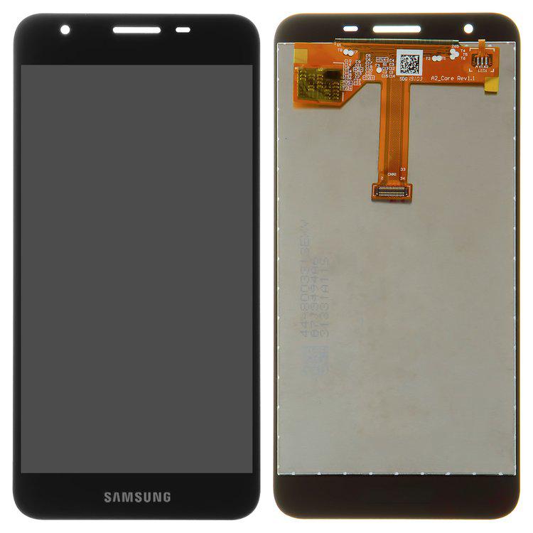 Дисплей для Samsung A260 Galaxy A2 Core, чорний, із сенсорним екраном, оригінал (переклеєне скло)
Дисплей для Samsung A260 Galaxy A2 Core, чорний, із сенсорним екраном, оригінал (переклеєне скло)