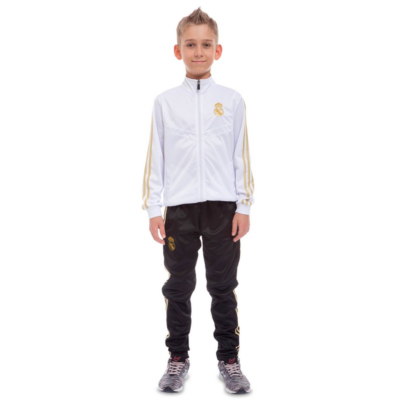 Костюм спортивный детский Клубный REAL MADRID LD-6126K-RM (полиэстер, флис, 32 - рост 145-155 см , белый-черный)
Костюм спортивный детский Клубный REAL MADRID LD-6126K-RM (полиэстер, флис, 32 - рост 145-155 см , белый-черный)