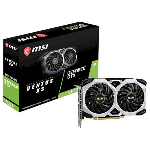 Видеокарта MSI GeForce GTX1660 Ti 6144Mb VENTUS XS (GTX 1660 Ti VENTUS XS (GF GTX 1660 TI VENTXS6G)
Видеокарта MSI GeForce GTX1660 Ti 6144Mb VENTUS XS (GTX 1660 Ti VENTUS XS (GF GTX 1660 TI VENTXS6G)