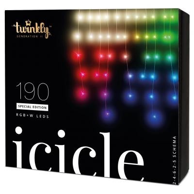 Гирлянда Twinkly Smart LED Icicle RGBW 190, BT + WiFi, Gen II, IP44 кабель пр (TWI190SPP-TEU)
Гирлянда Twinkly Smart LED Icicle RGBW 190, BT + WiFi, Gen II, IP44 кабель пр (TWI190SPP-TEU)