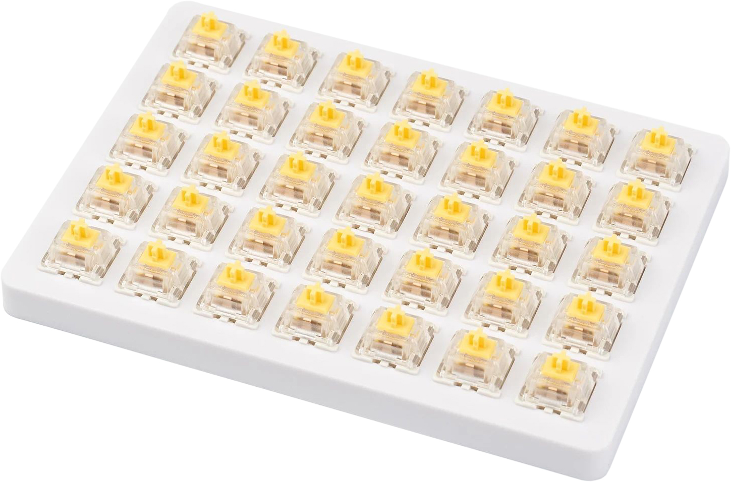 Набор механических переключателей Keychron Gateron Switch with Holder Set 35 шт Yellow (Z64_Keychron)
Набор механических переключателей Keychron Gateron Switch with Holder Set 35 шт Yellow (Z64_Keychron)