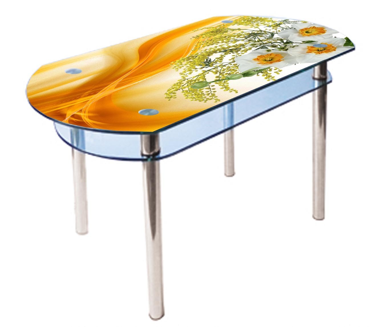 Обеденный стеклянный стол Glass Antonik КС-5 оранжевый с фотопечатью №34 (900х600х750 мм)
Обеденный стеклянный стол Glass Antonik КС-5 оранжевый с фотопечатью №34 (900х600х750 мм)