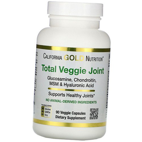 Растительная добавка для здоровья суставов, Total Veggie Joint, California Gold Nutrition 90вегкапс (03427003)
Растительная добавка для здоровья суставов, Total Veggie Joint, California Gold Nutrition 90вегкапс (03427003)