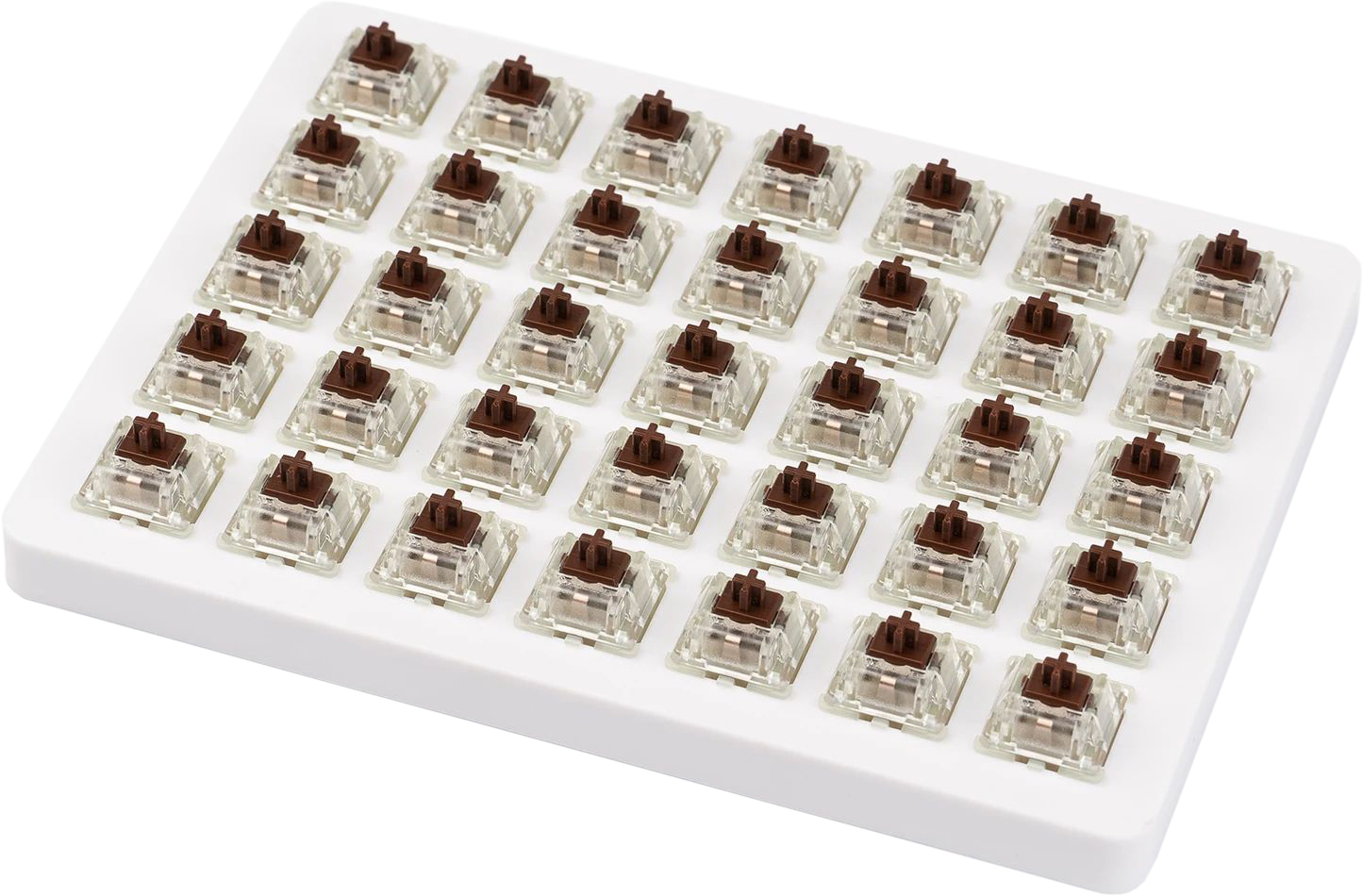Набор механических переключателей Keychron Cherry MX Switch RGB Set 35 шт Brown (Z46_Keychron)
Набор механических переключателей Keychron Cherry MX Switch RGB Set 35 шт Brown (Z46_Keychron)
