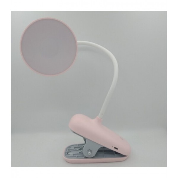 Настольная светодиодная лампа Table Lamp 7310 аккумуляторная на прищепке Розовая
Настольная светодиодная лампа Table Lamp 7310 аккумуляторная на прищепке Розовая