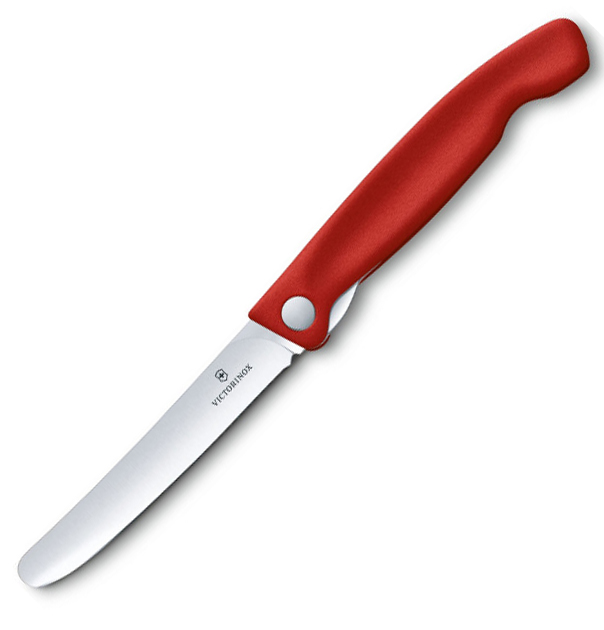 Кухонный нож Victorinox SwissClassic Foldable Paring 11см закругл.нос, с крас. ручкой (блистер)
Кухонный нож Victorinox SwissClassic Foldable Paring 11см закругл.нос, с крас. ручкой (блистер)