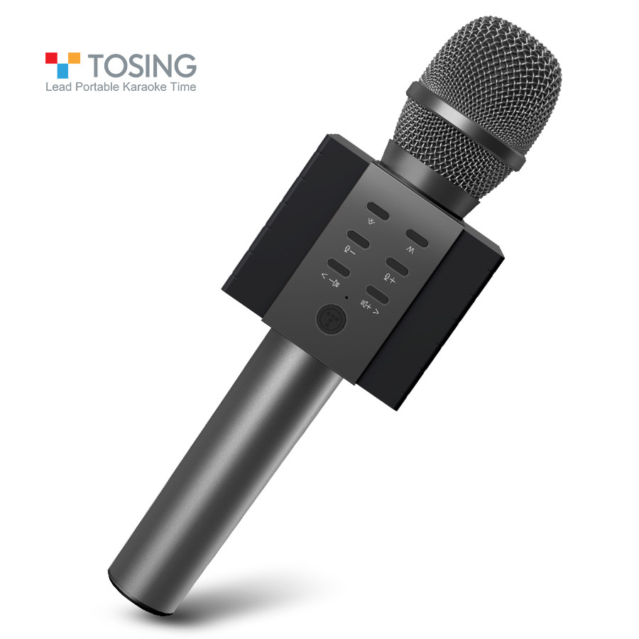 Микрофон караоке Tosing 008 (Tuxun) с колонками 10Вт. Беспроводной, Bluetooth. Черный (2191308)
Микрофон караоке Tosing 008 (Tuxun) с колонками 10Вт. Беспроводной, Bluetooth. Черный (2191308)