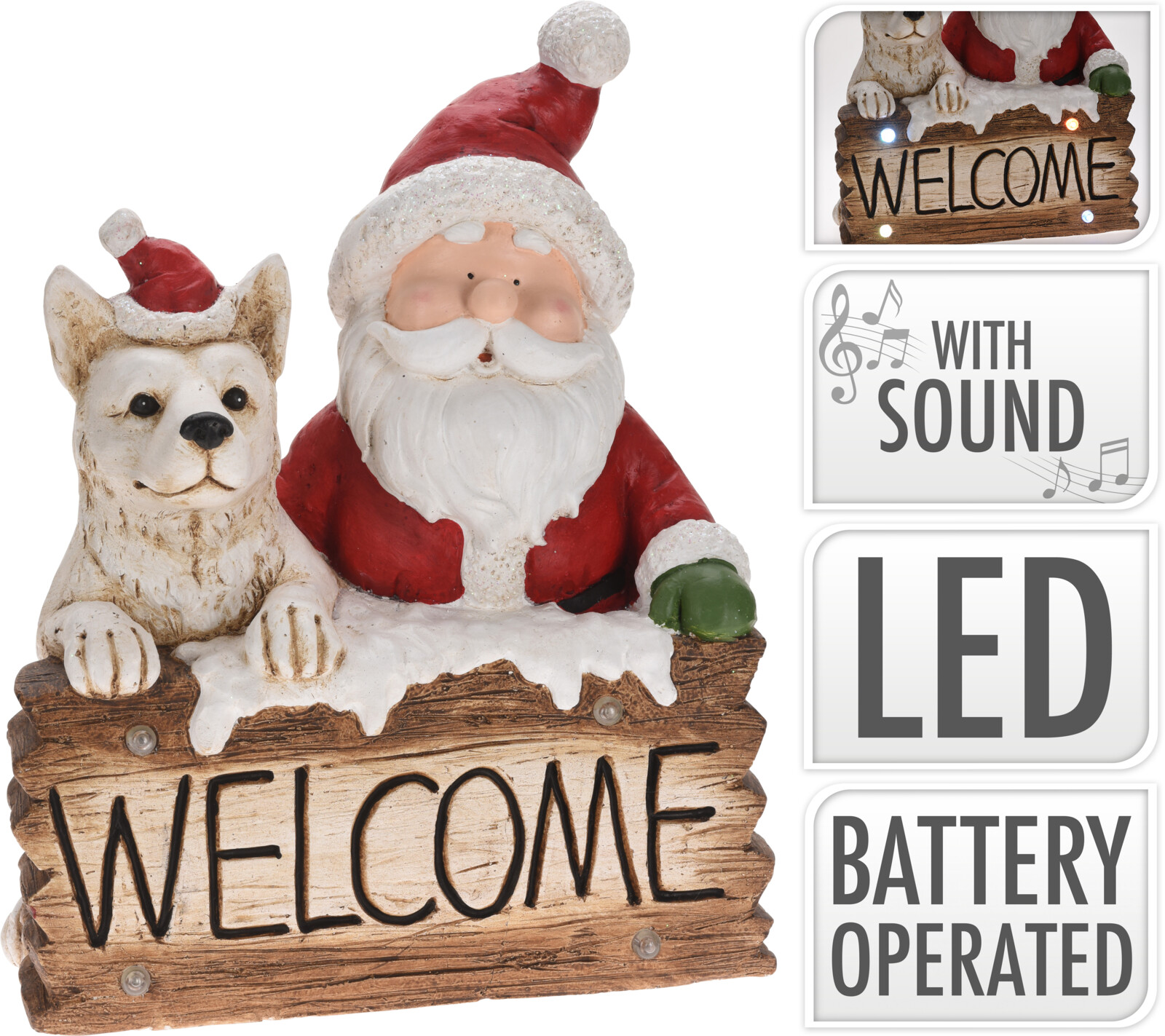 Фигура с подсветкой новогодняя Christmas Decoration с музыкой 41x22.5x50 см (APF475790)
Фигура с подсветкой новогодняя Christmas Decoration с музыкой 41x22.5x50 см (APF475790)
