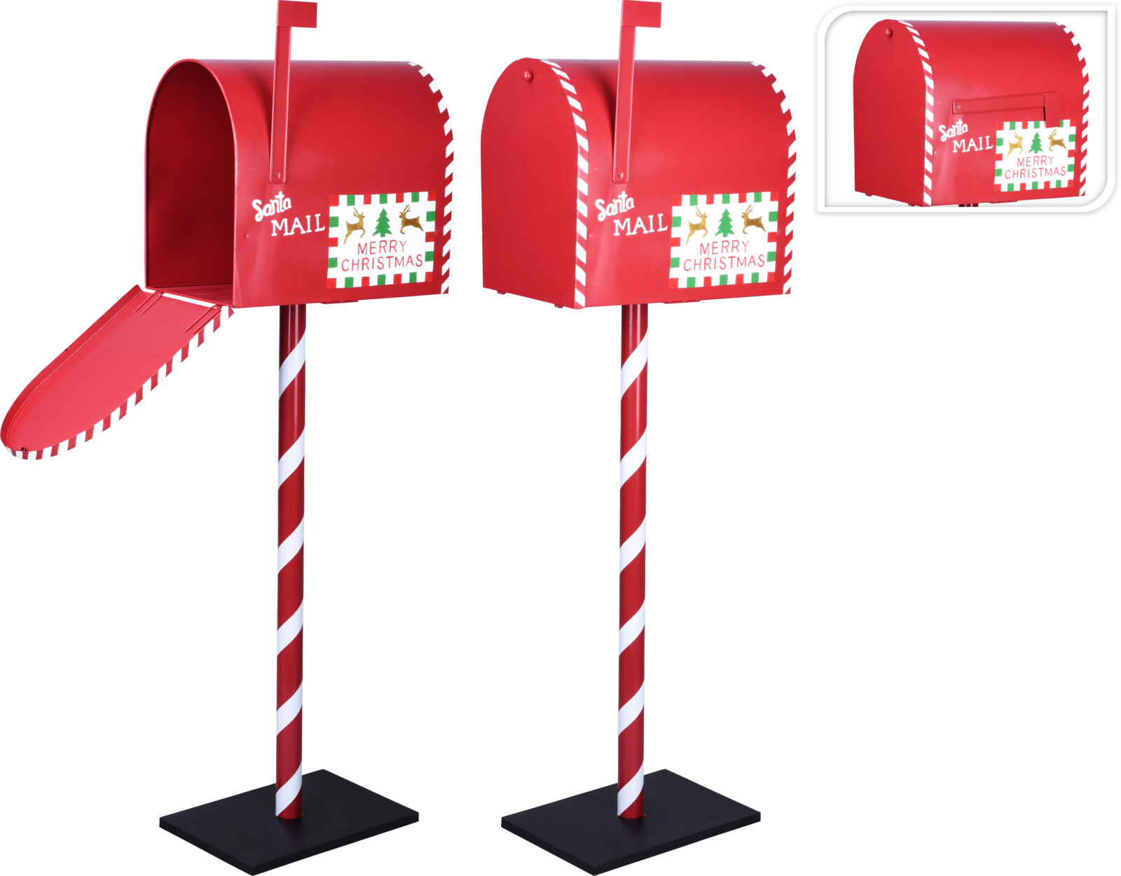 Статуэтка новогодняя почтового ящика Christmas Decoration 410x265x1235 мм (DH8039210)
Статуэтка новогодняя почтового ящика Christmas Decoration 410x265x1235 мм (DH8039210)