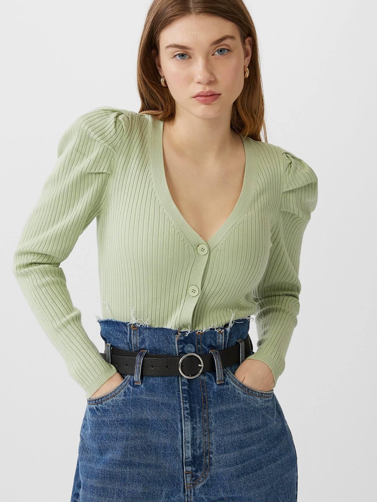 Кардиган Stradivarius XAZ274785KLKW Мятный, Кардиган Stradivarius XAZ274785KLKW L Мятный
Кардиган Stradivarius XAZ274785KLKW Мятный, Кардиган Stradivarius XAZ274785KLKW L Мятный