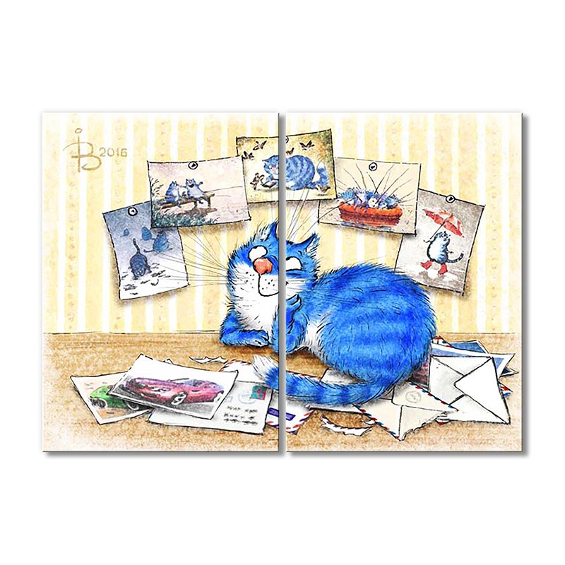 Модульная картина Artel «Ностальгия» 2 модуля 120x180 см 
Модульная картина Artel «Ностальгия» 2 модуля 120x180 см