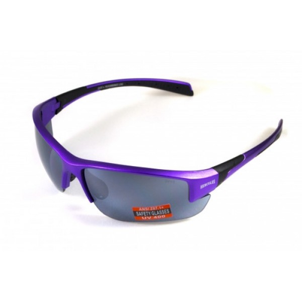Очки спортивные защитные открытые Global Vision HERCULES-7 Purple зеркальные серые
Очки спортивные защитные открытые Global Vision HERCULES-7 Purple зеркальные серые