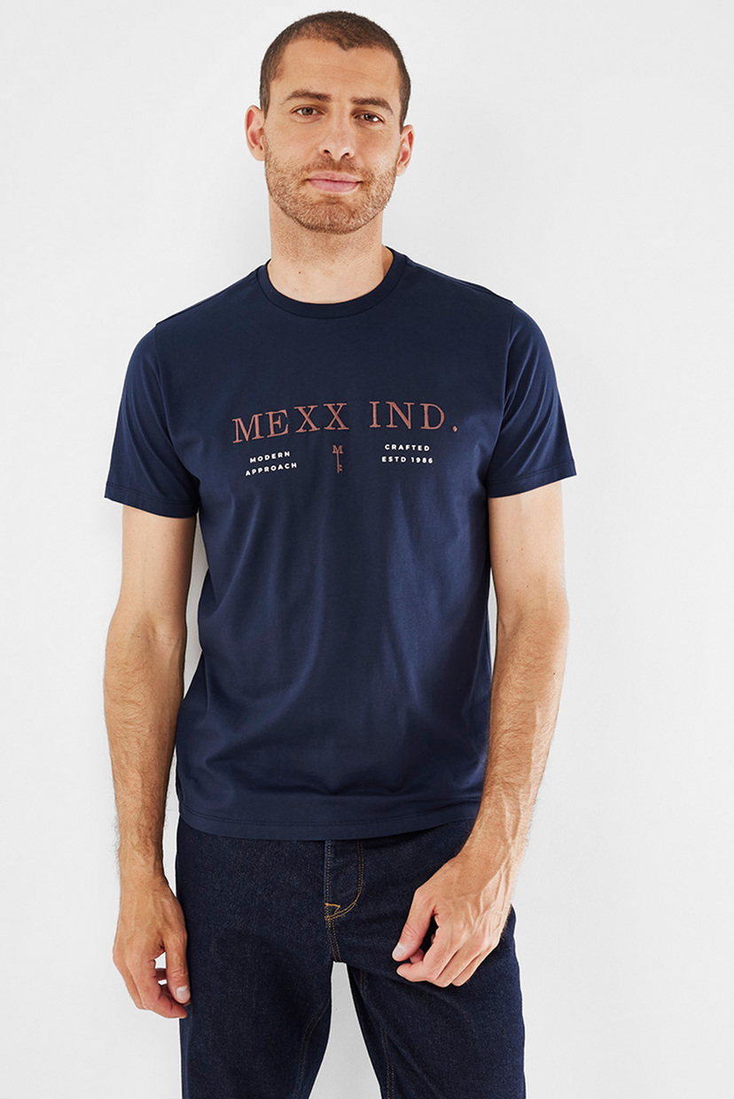 Мужская темно-синяя футболка Mexx MO2174016M, Мужская темно-синяя футболка Mexx L MO2174016M
Мужская темно-синяя футболка Mexx MO2174016M, Мужская темно-синяя футболка Mexx L MO2174016M