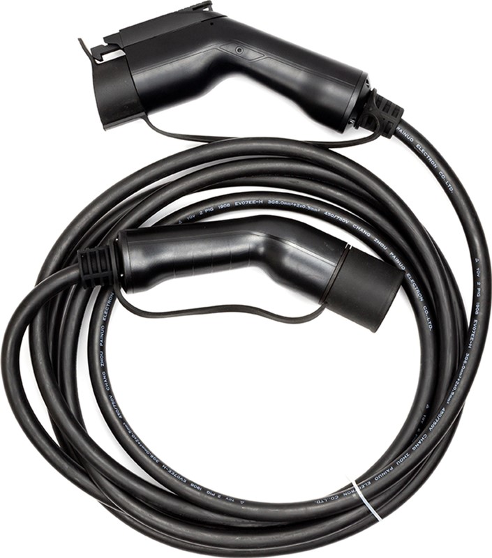 Зарядный кабель HiSmart для электромобилей Type 1 - Type 2, 32A, 7.2кВт, 1 фазный, 5м (EV200009)
Зарядный кабель HiSmart для электромобилей Type 1 - Type 2, 32A, 7.2кВт, 1 фазный, 5м (EV200009)