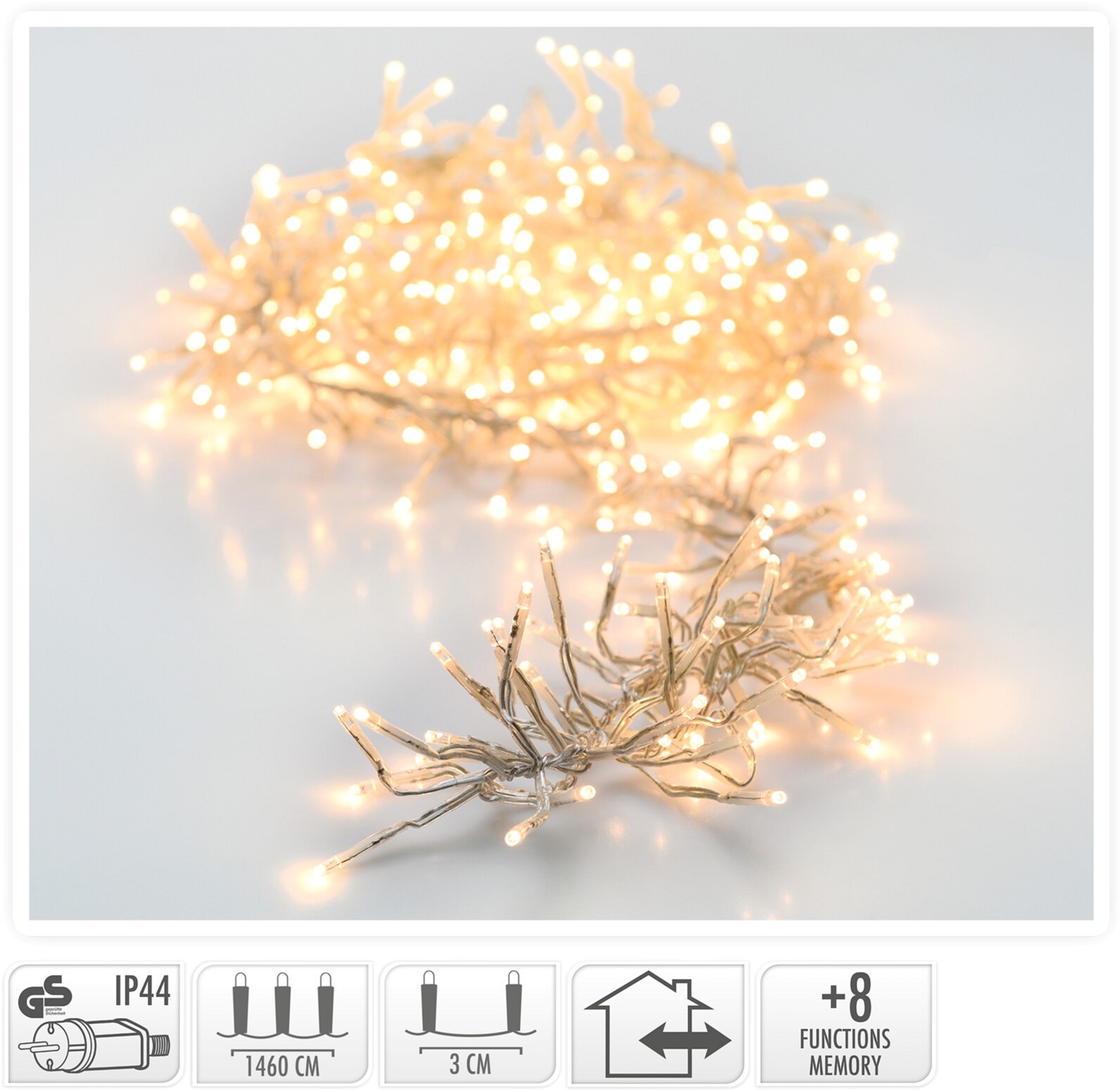 Светодиодная гирлянда Christmas Decoration Теплый белый 17.6 м (AX9502660)
Светодиодная гирлянда Christmas Decoration Теплый белый 17.6 м (AX9502660)