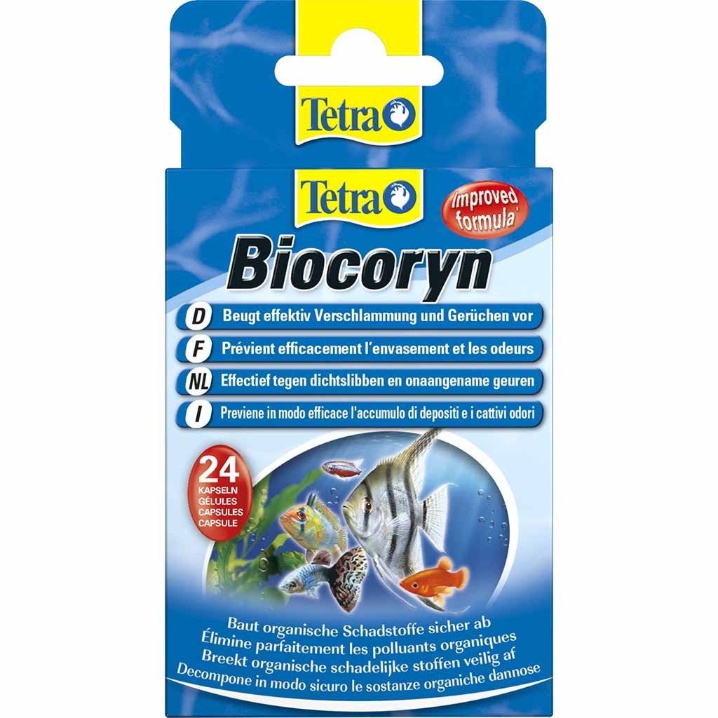 Средство по уходу за водой Tetra Aqua Biocoryn для разложения органики 24 капсулы
Средство по уходу за водой Tetra Aqua Biocoryn для разложения органики 24 капсулы