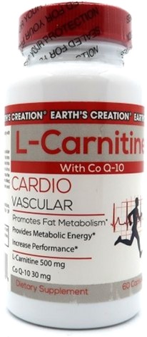 Жиросжигатель Earths Creation L Carnitine 500 мг + Co-Q 10 30 мг 60 капсул (608786009806)
Жиросжигатель Earths Creation L Carnitine 500 мг + Co-Q 10 30 мг 60 капсул (608786009806)
