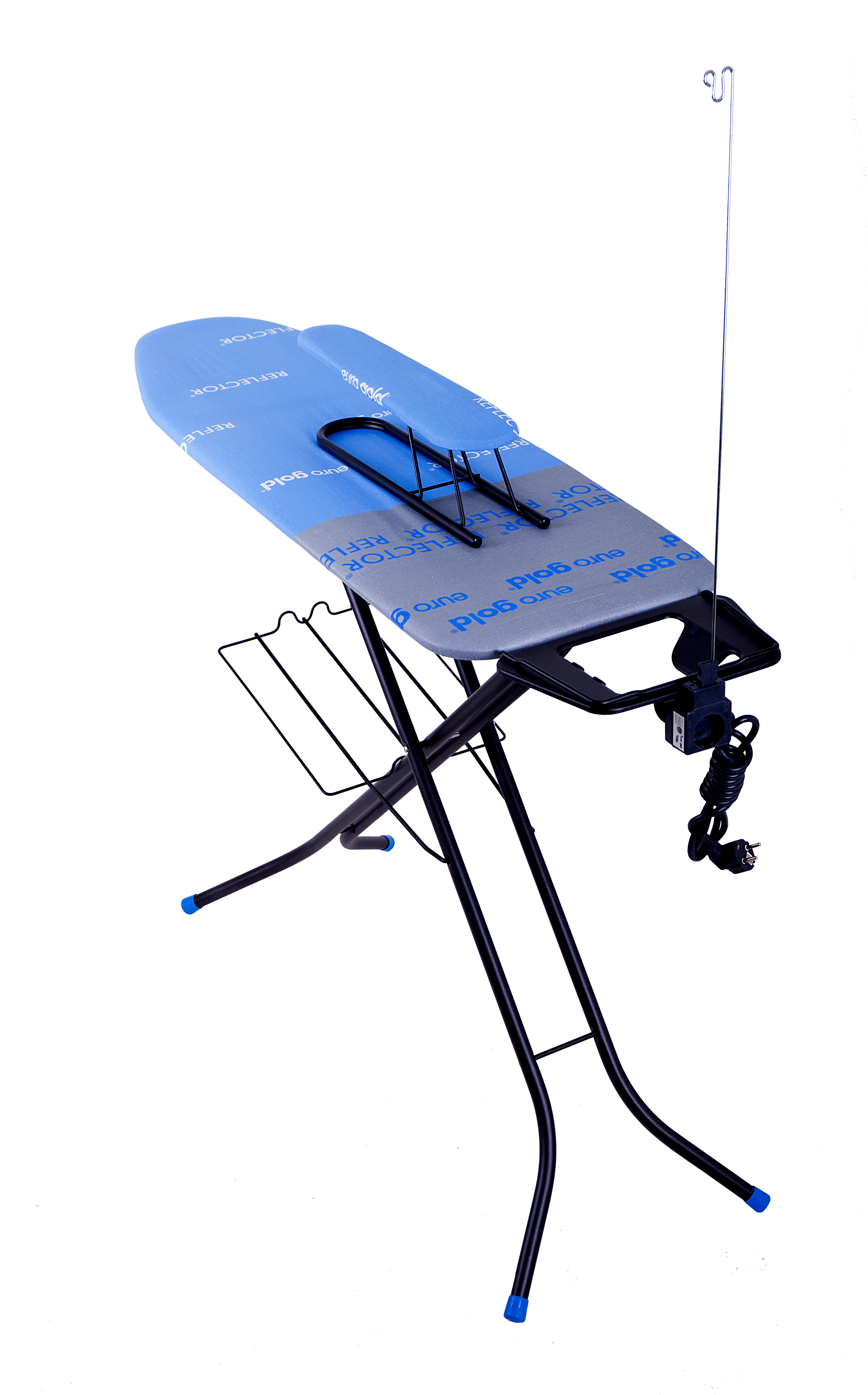 Доска гладильная Eurogold Reflektor 120х38 см c подрукавником и удлинителем (R22738P =Skyblue=)
Доска гладильная Eurogold Reflektor 120х38 см c подрукавником и удлинителем (R22738P =Skyblue=)