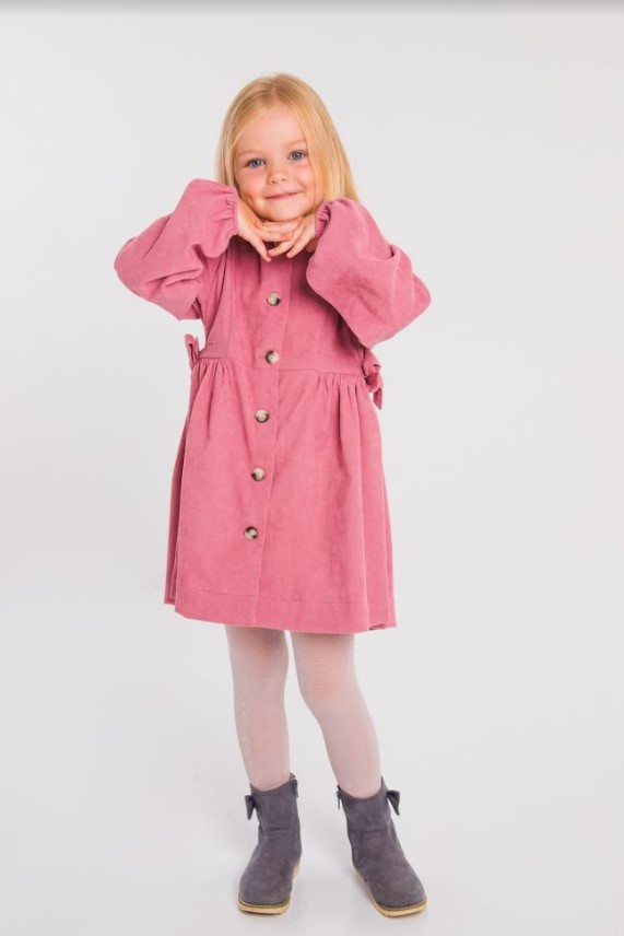 Платье вельветовое длинный рукав 4629 Suzie 116 Пудровый 41831 
Платье вельветовое длинный рукав 4629 Suzie 116 Пудровый 41831