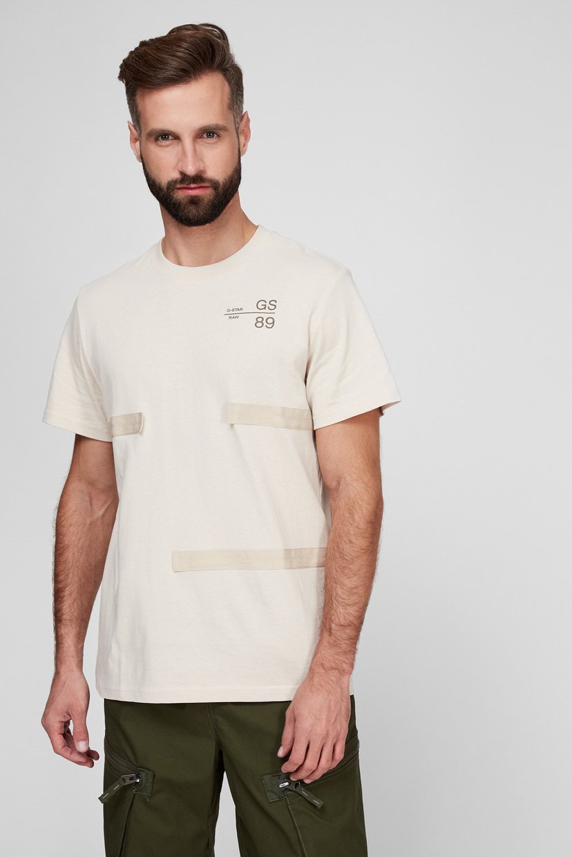 Мужская бежевая футболка Tape detail G-Star RAW D20385,C336, Мужская бежевая футболка Tape detail G-Star RAW S D20385,C336
Мужская бежевая футболка Tape detail G-Star RAW D20385,C336, Мужская бежевая футболка Tape detail G-Star RAW S D20385,C336