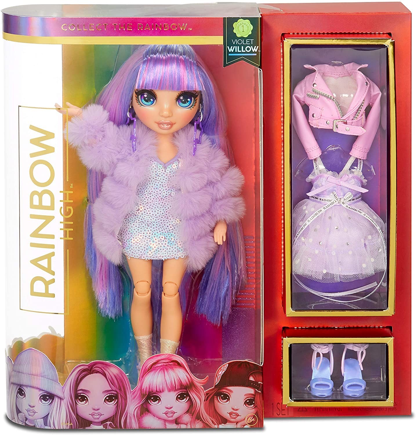 Кукла Рейнбоу Хай Вайолет Уиллоу Rainbow High Violet Willow - Purple Clothes Fashion Doll
Кукла Рейнбоу Хай Вайолет Уиллоу Rainbow High Violet Willow - Purple Clothes Fashion Doll