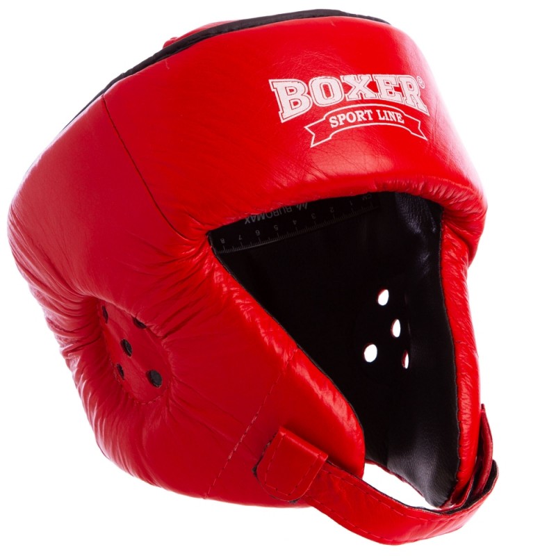 Шлем боксерский открытый с усиленной защитой макушки кожаный Boxer XL, код: 2029-S52
Шлем боксерский открытый с усиленной защитой макушки кожаный Boxer XL, код: 2029-S52