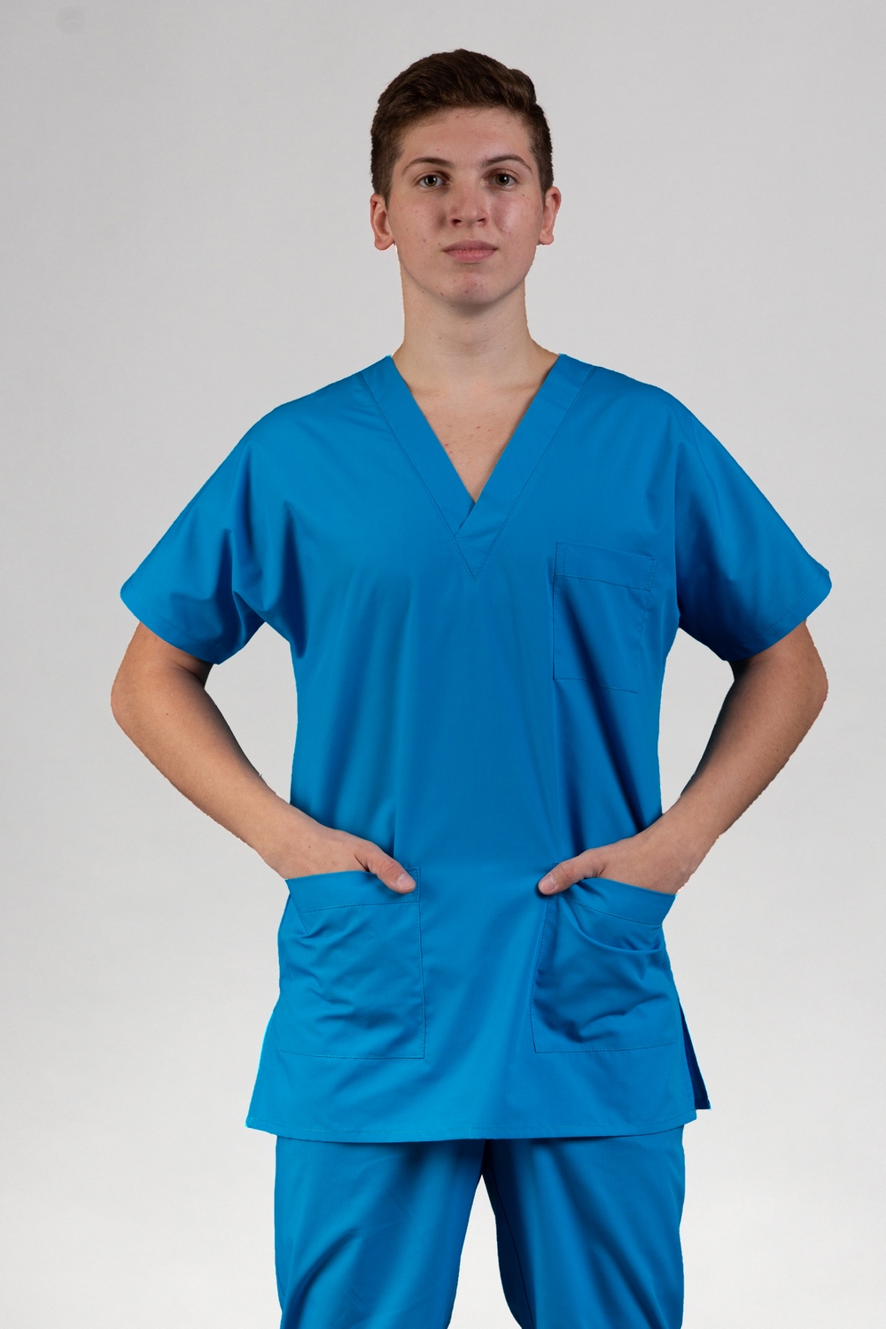 Топ хирургический мужской ПРОФМОДА “Модель 02” голубой Жакет смесовая  -182 35% хлопок*65% полиэстер рукав короткий, Топ хирургический мужской ПРОФМОДА “Модель 02” голубой Жакет смесовая 50 -182 35% хлопок*65% полиэстер рукав короткий 
Топ хирургический мужской ПРОФМОДА “Модель 02” голубой Жакет смесовая  -182 35% хлопок*65% полиэстер рукав короткий, Топ хирургический мужской ПРОФМОДА “Модель 02” голубой Жакет смесовая 50 -182 35% хлопок*65% полиэстер рукав короткий