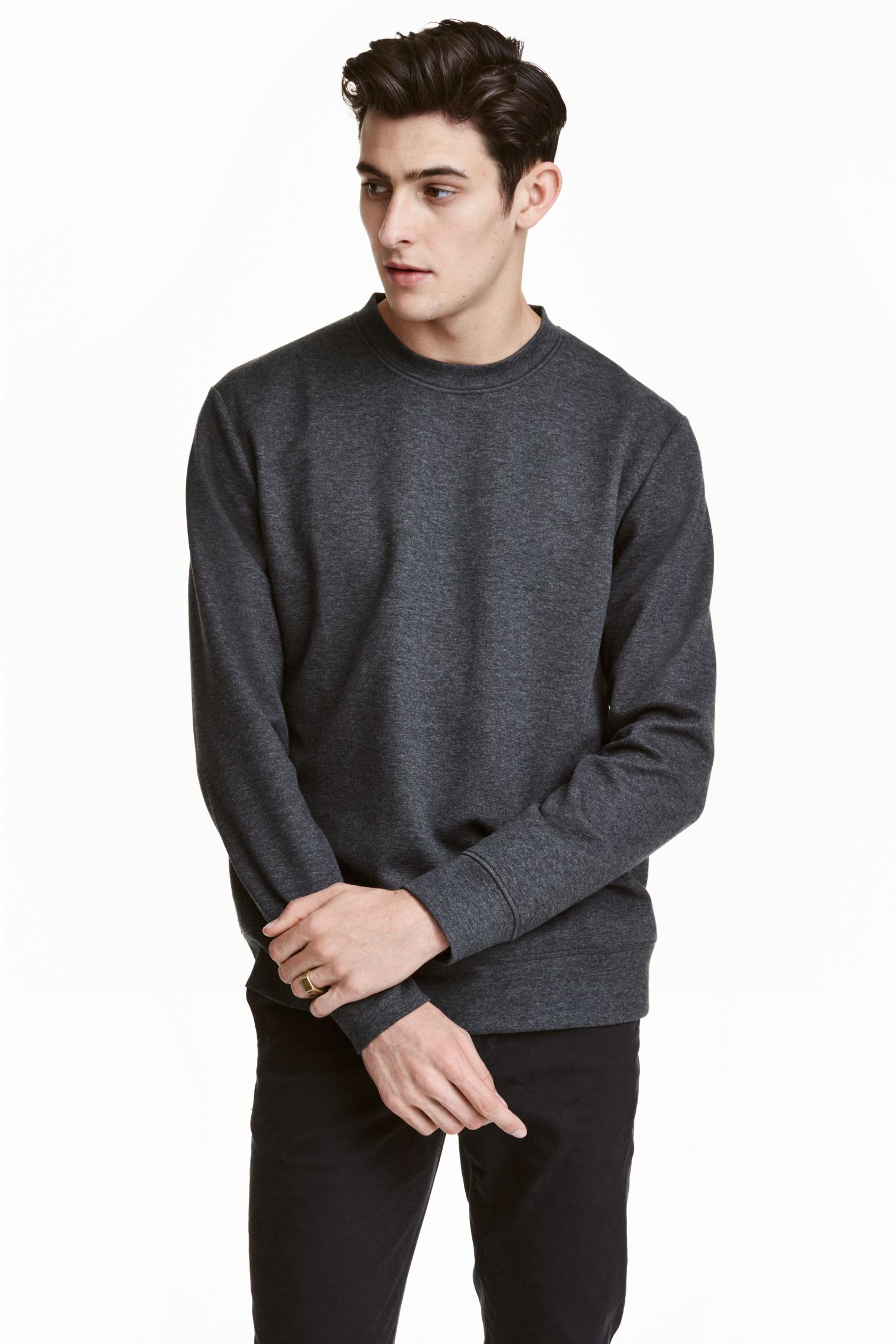 Свитшот H&M 3616759 М Темно-Серый
Свитшот H&M 3616759 М Темно-Серый