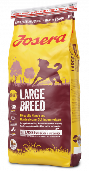 Сухой корм Josera (Йозера) Large Breed для взрослых собак крупных и гигантских пород птица и лосось 15 кг
Сухой корм Josera (Йозера) Large Breed для взрослых собак крупных и гигантских пород птица и лосось 15 кг