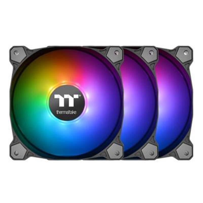 Вентилятор Thermaltake Pure 12 ARGB Sync TT Premium Edition 3 Pack (CL-F079-PL12SW-A), 120х120х25 мм, 3pin, черный
Вентилятор Thermaltake Pure 12 ARGB Sync TT Premium Edition 3 Pack (CL-F079-PL12SW-A), 120х120х25 мм, 3pin, черный