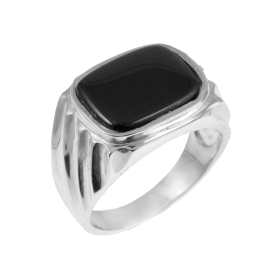 Печатка серебряная с ониксом 520, 22 размер
Печатка серебряная с ониксом 520, 22 размер