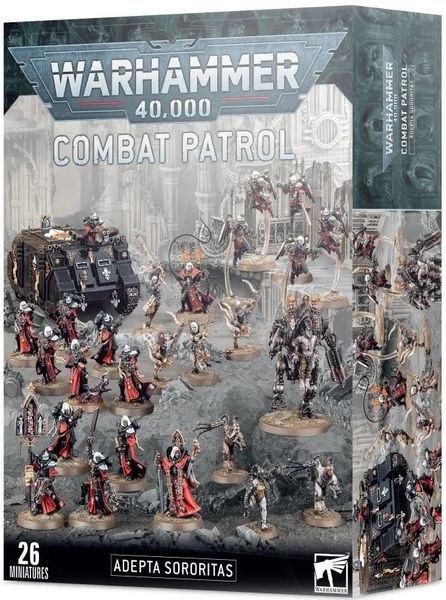 Настольная игра Games Workshop Combat Patrol: Adepta Sororitas Warhammer 40000 (99120108044)
Настольная игра Games Workshop Combat Patrol: Adepta Sororitas Warhammer 40000 (99120108044)