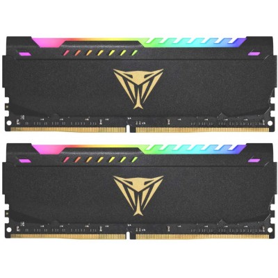 Модуль памяти для компьютера DDR4 16GB (2x8GB) 3200 MHz Viper Steel RGB Black Patriot (PVSR416G320C8K)
Модуль памяти для компьютера DDR4 16GB (2x8GB) 3200 MHz Viper Steel RGB Black Patriot (PVSR416G320C8K)