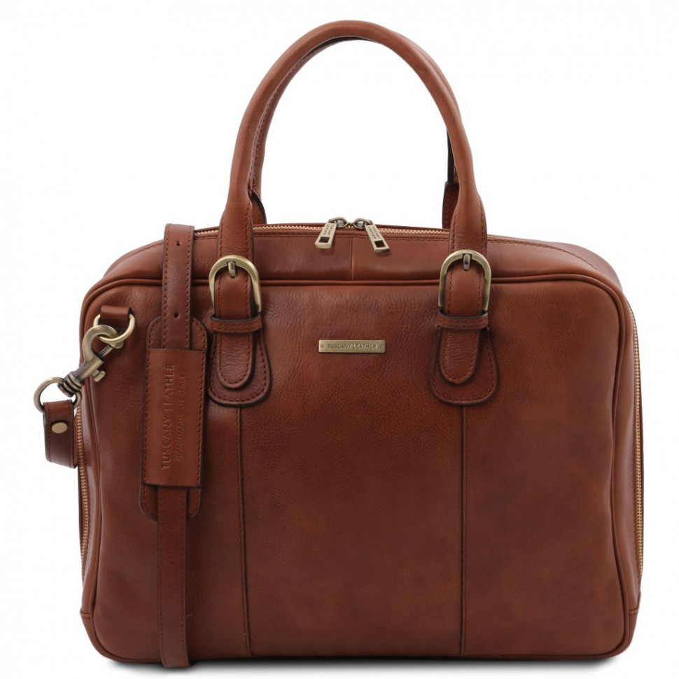 TL142080 Matera - кожаная сумка портфель с множеством отделений, цвет: Коричневый
TL142080 Matera - кожаная сумка портфель с множеством отделений, цвет: Коричневый