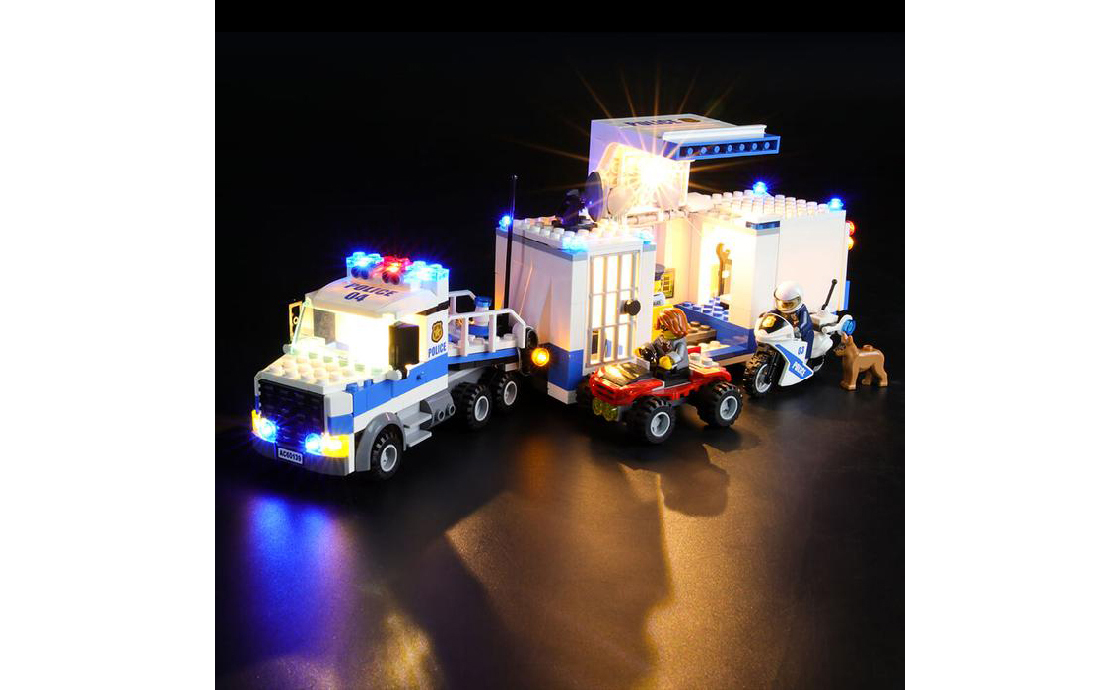 Конструктор LEGO Підсвічування для набору City Мобільний командний центр (60139) 1 деталей (LGK227)
Конструктор LEGO Підсвічування для набору City Мобільний командний центр (60139) 1 деталей (LGK227)