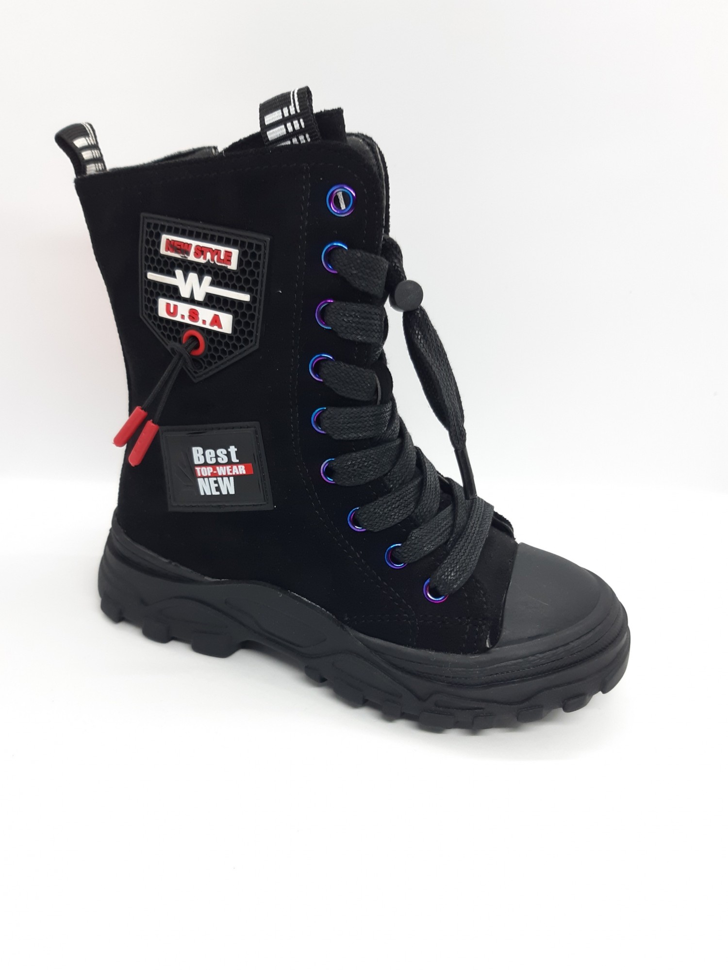 Демисезонные ботинки на девочку Lilin shoes черные утепленные BD-0053 29 р 18 см
Демисезонные ботинки на девочку Lilin shoes черные утепленные BD-0053 29 р 18 см